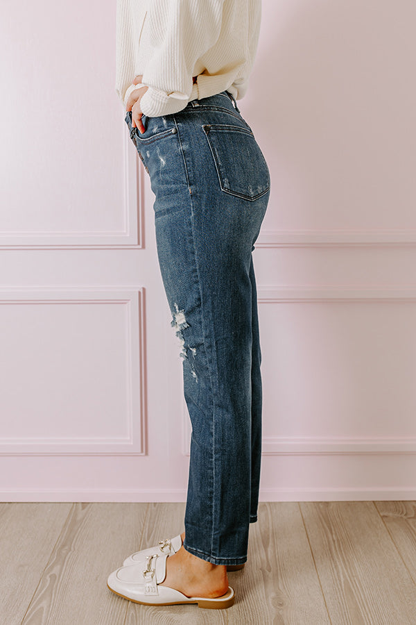 Judy Blue Mina High Waist Distressed Jean