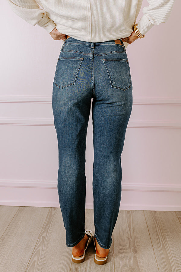 Judy Blue Mina High Waist Distressed Jean