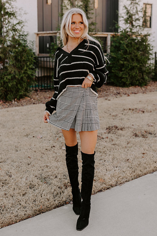 Dare To Dream Houndstooth Skort