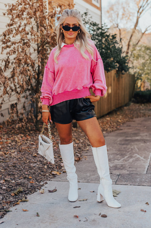 Warm Embrace Mineral Wash Sweatshirt