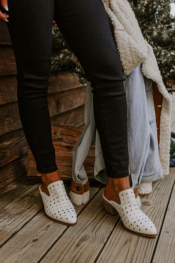 The Jil Faux Leather Mule Loafer