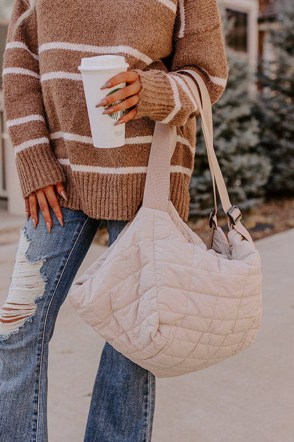 Aim Higher Puffer Tote