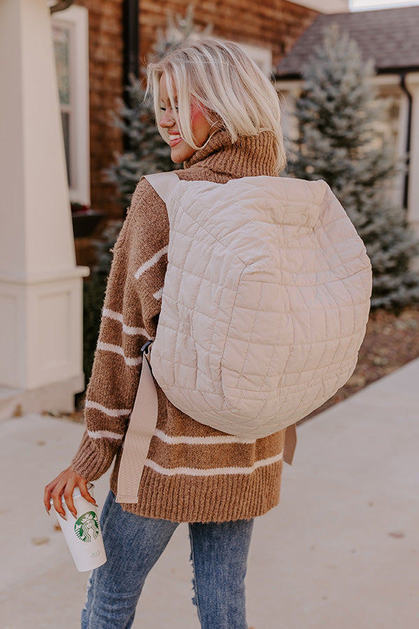 Aim Higher Puffer Tote