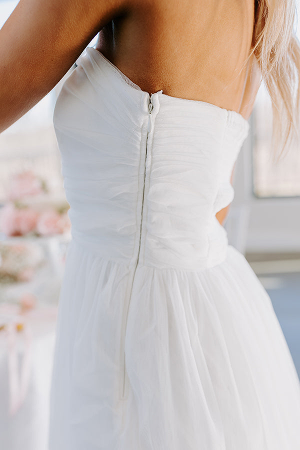 First Kiss Moment Tiered Maxi Dress