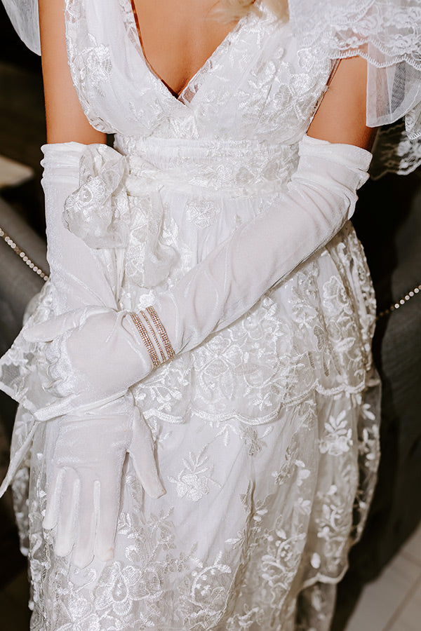Pure Perfection Velvet Gloves