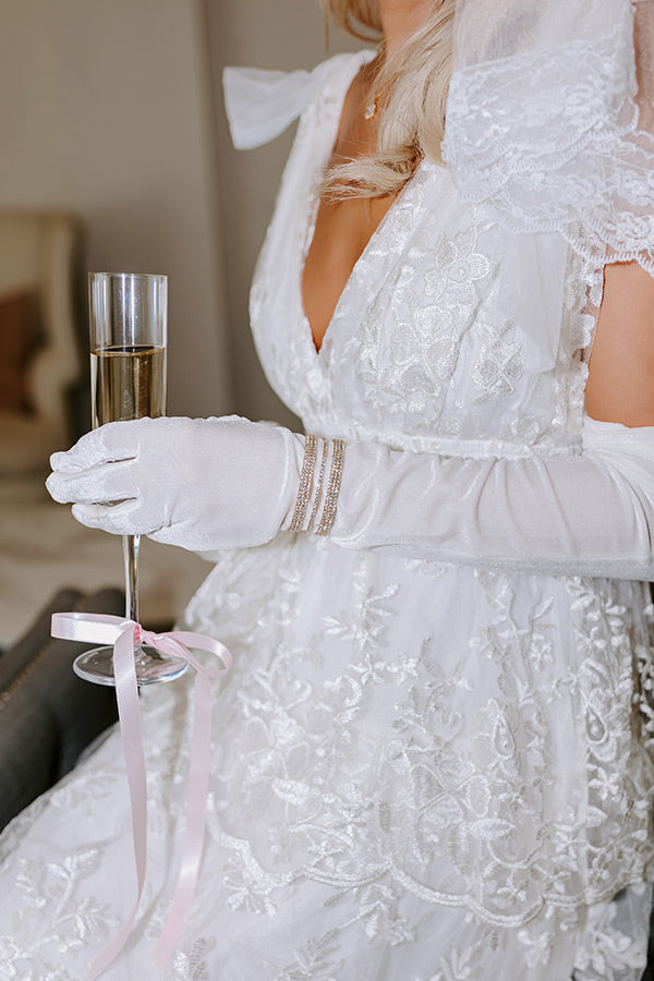 Pure Perfection Velvet Gloves