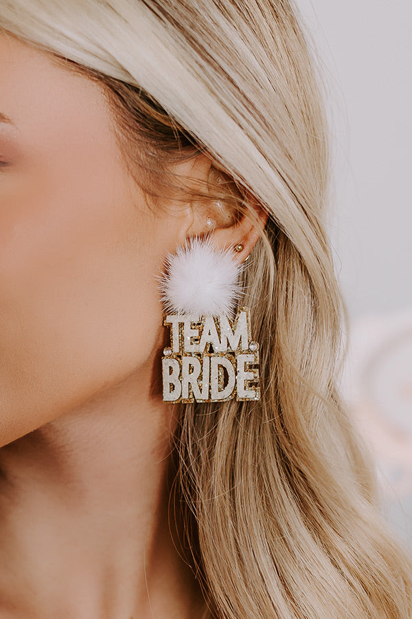 Team Bride Earrings