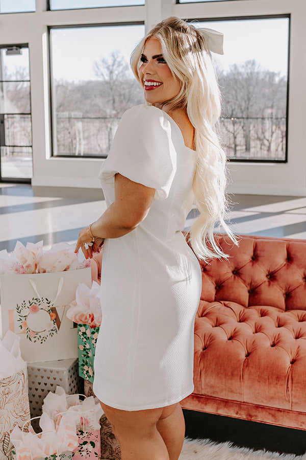 Embracing Love Knit Mini Dress Curves