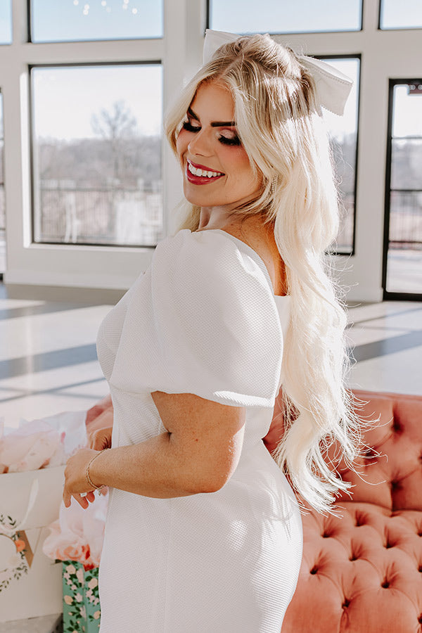 Embracing Love Knit Mini Dress Curves