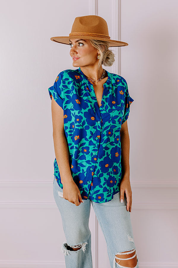 Botanical Garden Button Up