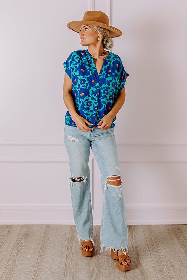 Botanical Garden Button Up