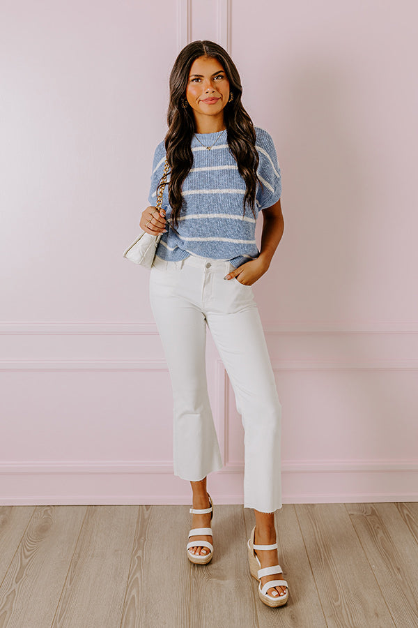 Just USA Bethany High Waist Ankle Flare