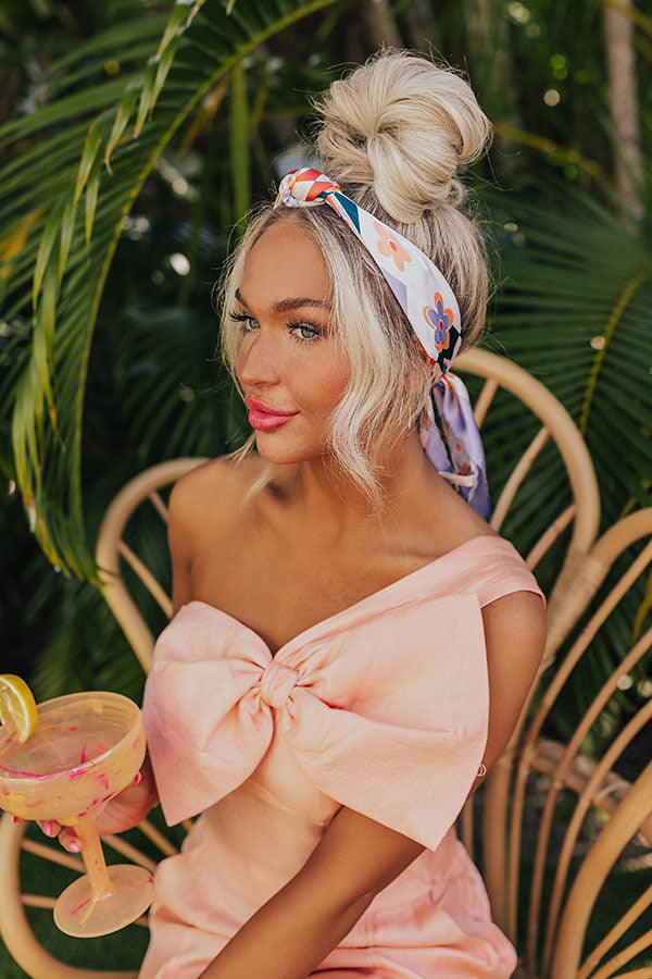 Floral Galore Satin Scarf