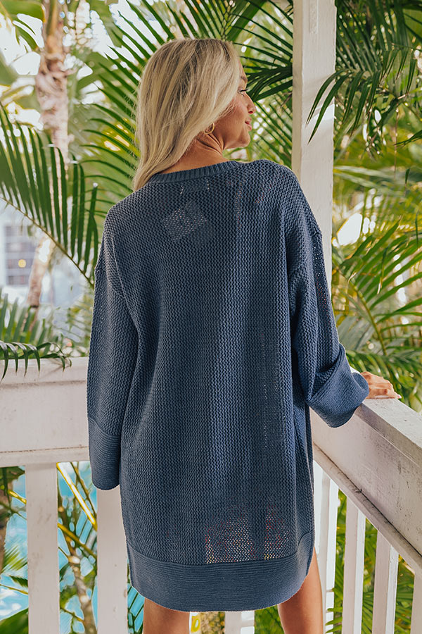 Latte Break Knit Cardigan