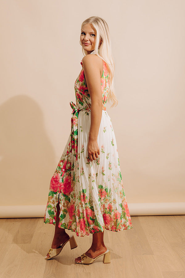 Charm And Charisma Floral Midi