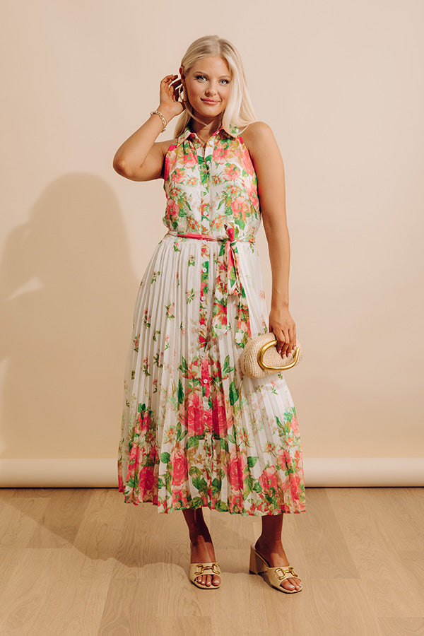 Charm And Charisma Floral Midi