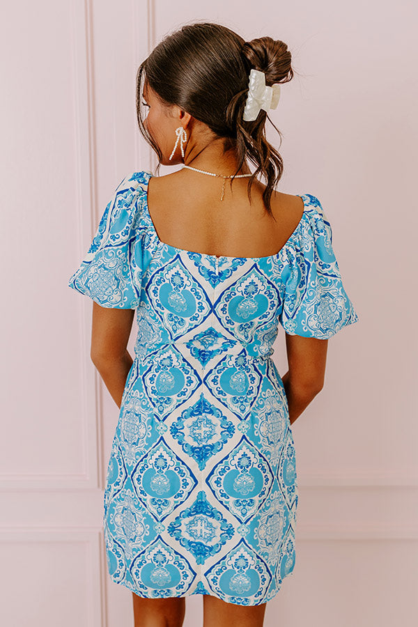 Wildflower Whimsy Mini Dress