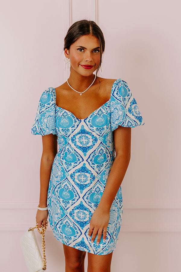 Wildflower Whimsy Mini Dress