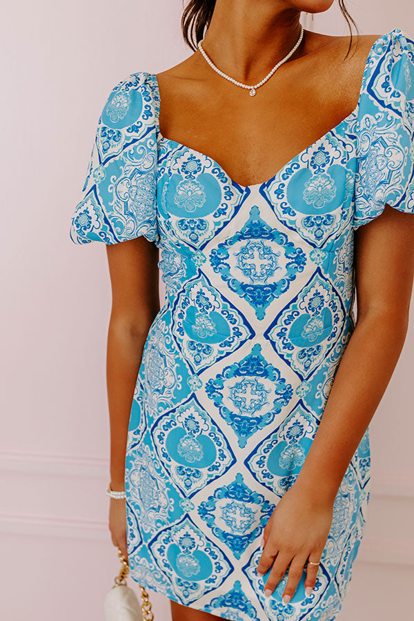 Wildflower Whimsy Mini Dress