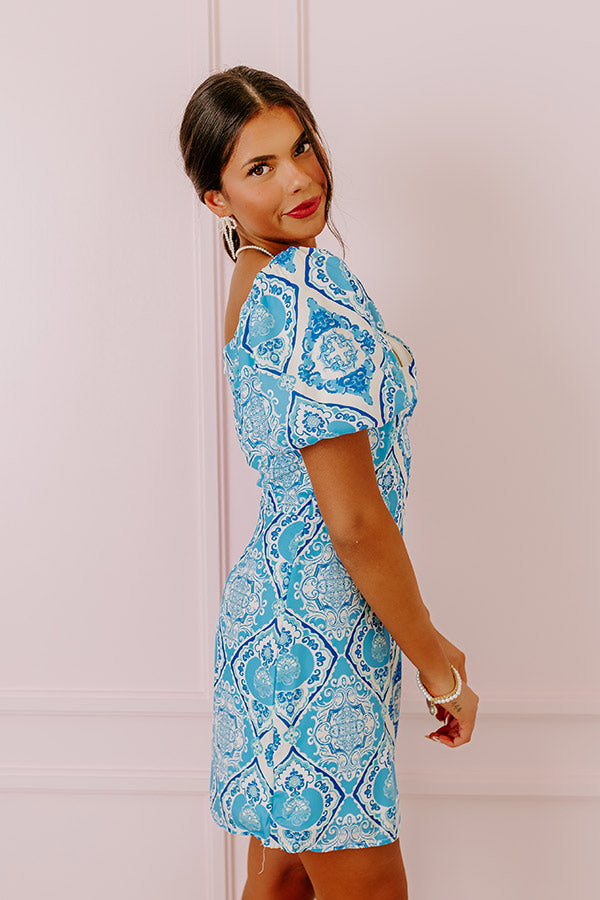 Wildflower Whimsy Mini Dress