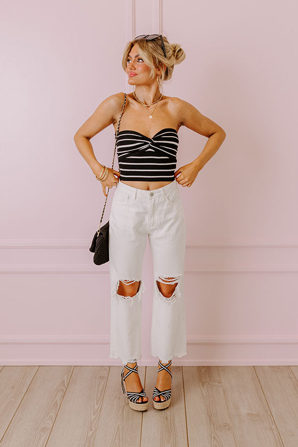 Sunny Stride Crop Top