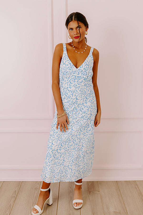 Louvre Luxe Floral Midi