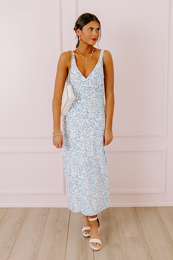 Louvre Luxe Floral Midi