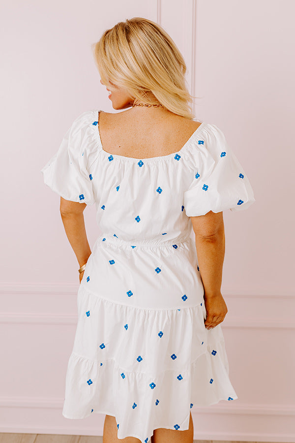 Chic Statement Embroidered Dress Curves