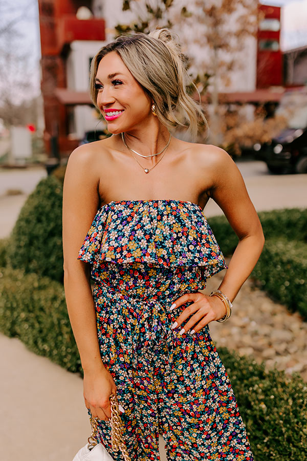 Resort Radiance Floral Jumpsuit