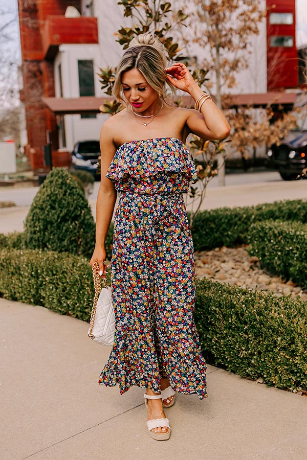 Resort Radiance Floral Jumpsuit