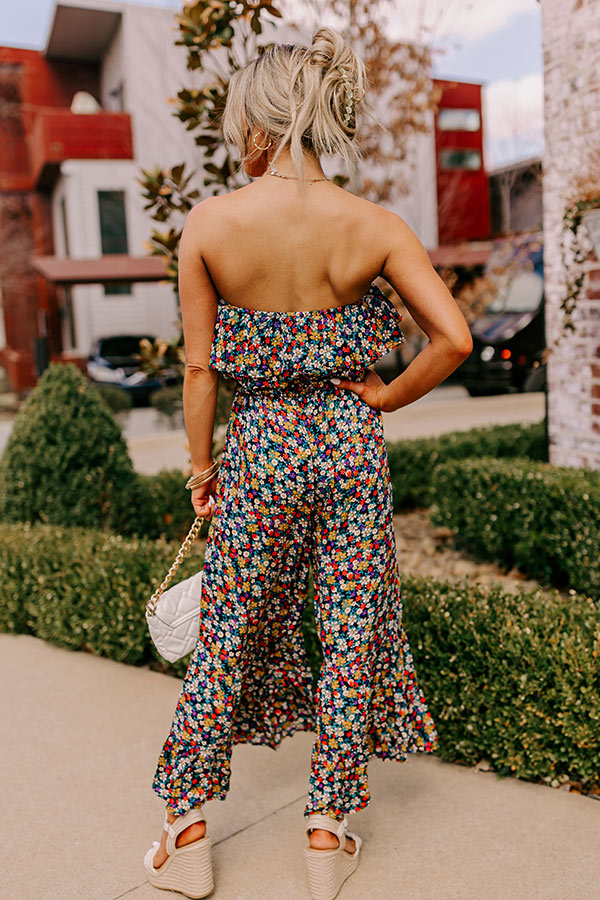 Resort Radiance Floral Jumpsuit