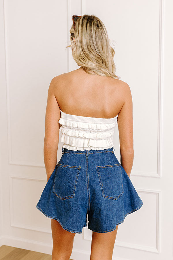 Ready For Sunshine Ruffle Top