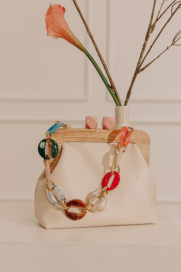 Serene Sip Style Faux Leather Purse