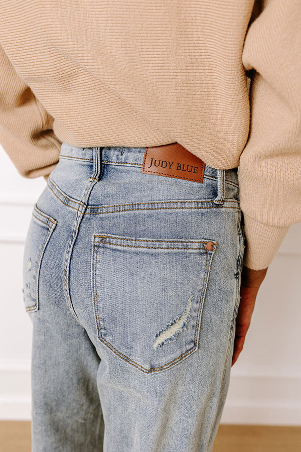 JUDY BLUE Ariana Midrise Wide Leg Jean