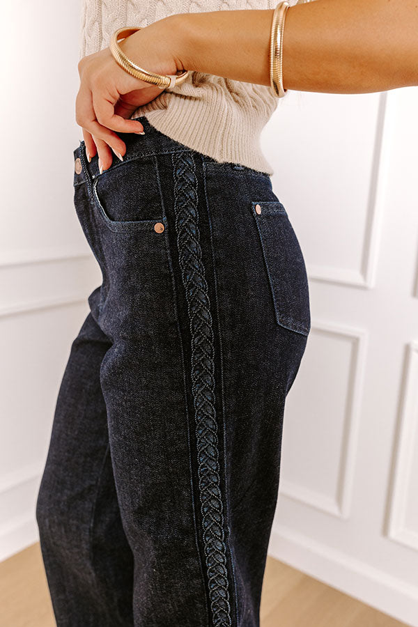 JUDY BLUE Kinsley High Waist Wide Leg Jean